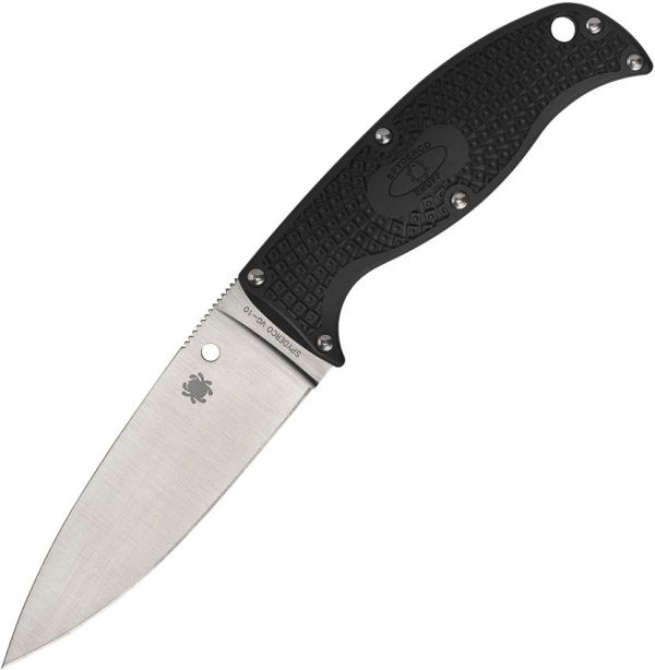 Spyderco Enuff 2 Fixed Blade - Black FRN VG-10