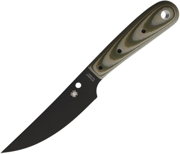 Spyderco Bow River OD Green Black Blade Fixed