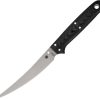 Spyderco Shelter Cove Fixed Blade - Black G10 Handle