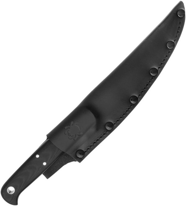 Spyderco Shelter Cove Fixed Blade - Black G10 Handle