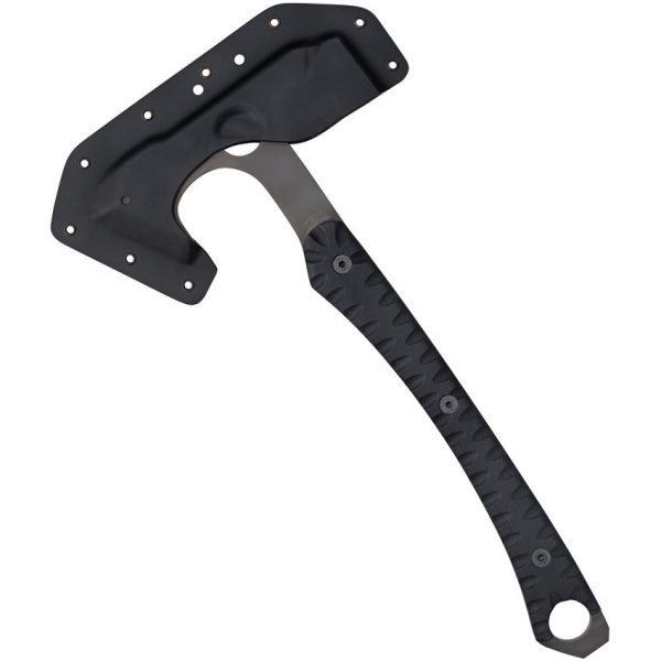 SCH03_add_01.jpg Spyderco Warrior Hawk Fixed Blade Axe - Black G10
