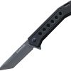 Schrade Linerlock Folding Knife 3" Tanto Blade Black G10