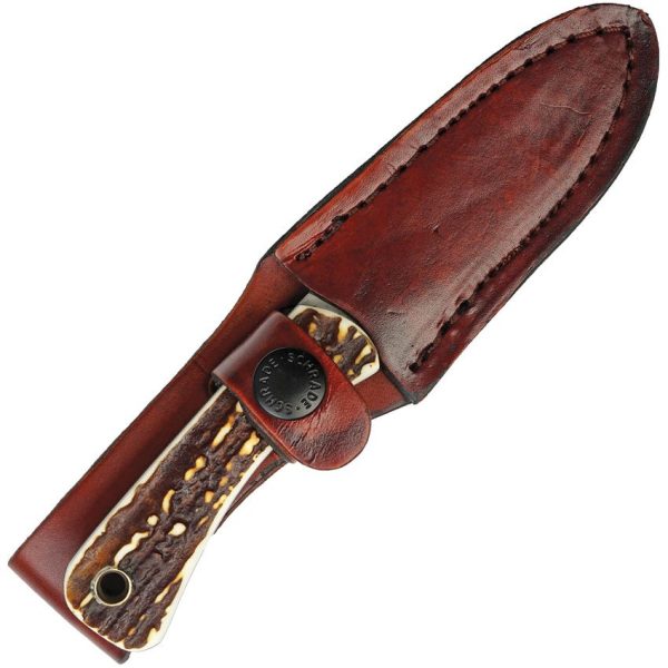 Schrade Uncle Henry Fixed Blade - Staglon Handle