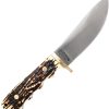 Schrade Uncle Henry Fixed Blade Knife 7Cr17MoV Staglon Handle