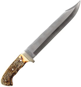 Schrade Uncle Henry Bowie 10" Fixed Blade 7Cr17MoV Staglon