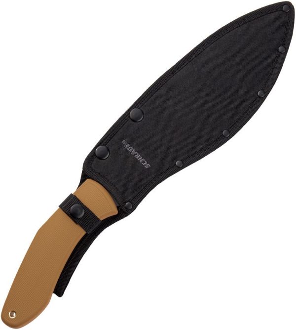 Schrade 17 inch Machete - Sawback TPR Handle