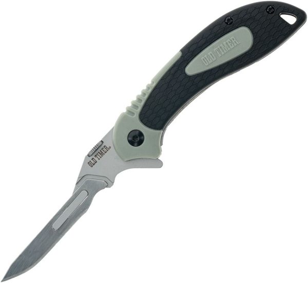 Schrade Replaceable Blade Kit Stainless Steel Gray FRN Handle