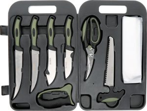 Schrade Camp Field Dressing Kit 10-Piece Hunting Multi Tool