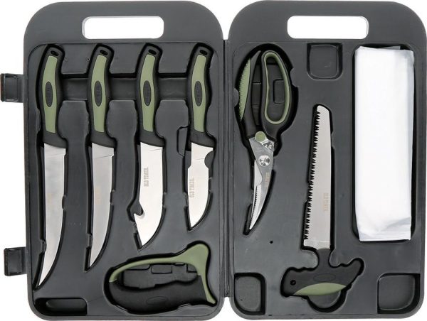 SCH1123120.jpg Schrade Camp Field Dressing Kit 10-Piece Hunting Multi Tool