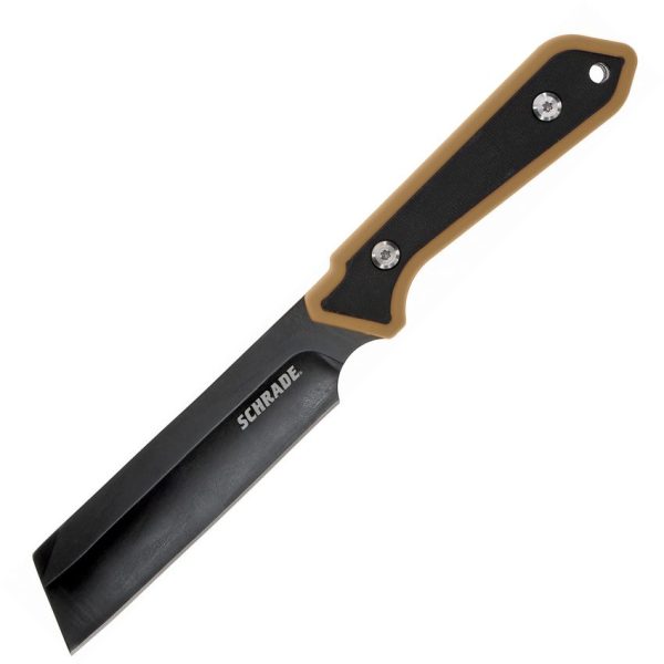 Schrade Frontier Fixed Blade Knife 4.25" 3Cr13 Black Oxide