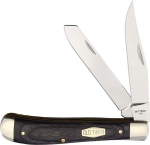 Schrade Heritage Trapper Folding Knife D2 Steel Pakkawood