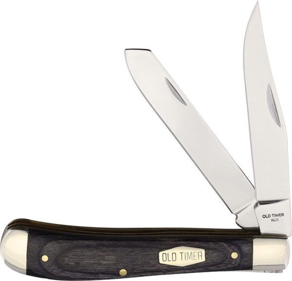 Schrade Heritage Trapper Folding Knife D2 Steel Pakkawood