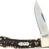 Schrade Uncle Henry Bruin Lockback Staglon Knife