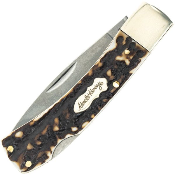 Schrade Uncle Henry Bruin Lockback Staglon Knife