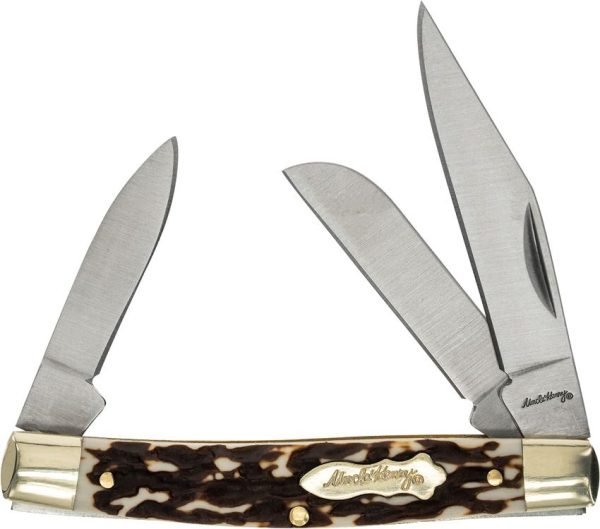 Schrade Uncle Henry Rancher Multi-Blade Folding Knife