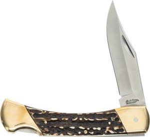 Schrade Papa Bear Lockback Folding Knife 7Cr17MoV Staglon
