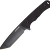 Schrade Regime Fixed Blade AUS-8 Tanto Black