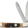 Schrade Old Timer Trapper 1095HC Bone