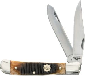 Schrade Old Timer Trapper 1095HC Bone