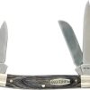 Schrade Heritage Middleman Folding Knife D2 Steel Black Wood