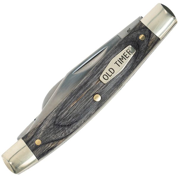 Schrade Heritage Middleman Folding Knife D2 Steel Black Wood