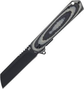 Schrade Lateral Framelock - Black/White G10 Sheepsfoot