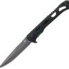 Schrade Inert CLR Linerlock Folding Knife - Black Aluminum