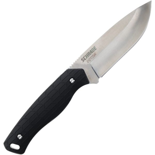 Schrade Exertion Fixed Blade - Satin AUS-10A Steel