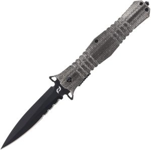 Schrade Infiltrate Linerlock - D2 Dagger Blade with Glass Breaker