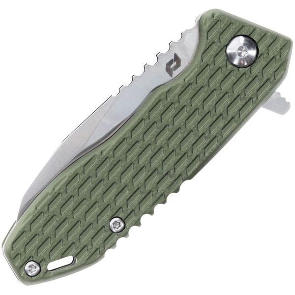 Schrade Tenacity Linerlock Green Folding Knife