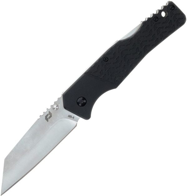 Schrade Ultimatum Lockback Black G10 Knife