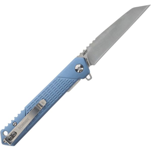 Schrade Inert Linerlock Blue Aluminum