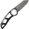 Schrade Torsion Linerlock Finger Ring Black G10