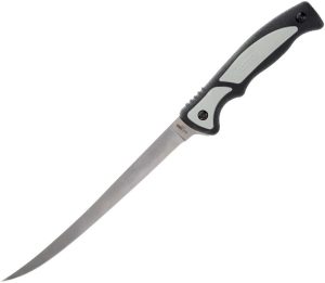 Schrade Trail Boss Fillet Knife 7.5in - TPE Handle