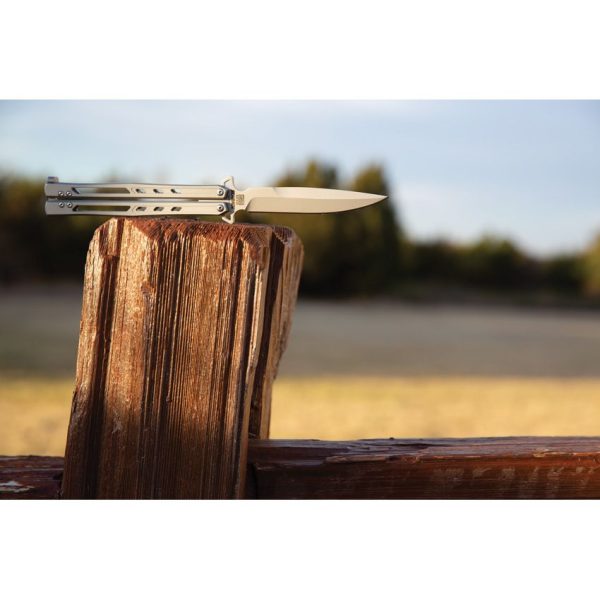 Schrade Auto Alkemyst Butterfly - D2 Tool Steel