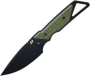 Schrade Outback Fixed Blade - OD Green AUS-8 Knife