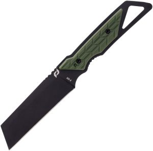 Schrade Outback Cleaver - OD Green Fixed Blade