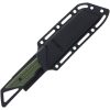 Schrade Outback Cleaver - OD Green Fixed Blade