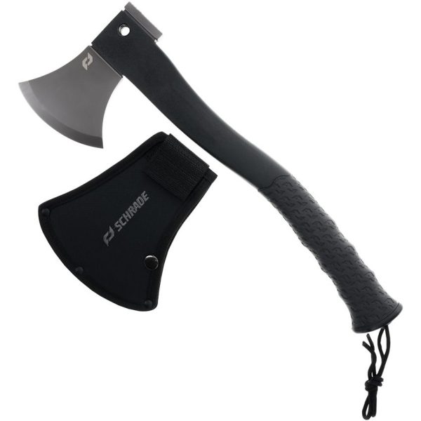 Schrade Bedrock Magnum Axe - TiNi Coated w/Ferro Rod