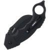 Schrade Boneyard Linerlock Folding Knife 3" Karambit Black G10