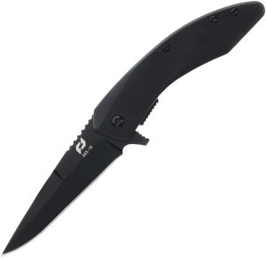 Schrade Landshark Linerlock A/O - Black G10