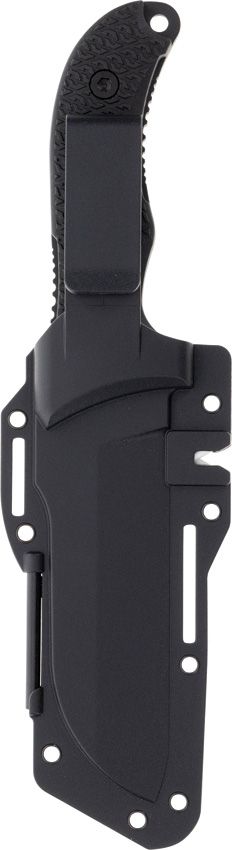 Schrade Bedrock Sheepsfoot Fixed Blade AUS-8 Black 9.5"