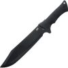 Schrade Leroy Fixed Blade Knife 10" AUS-8 Black Oxide
