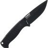 Schrade Bitterroot Fixed Blade Knife 4" AUS-10A Black G10