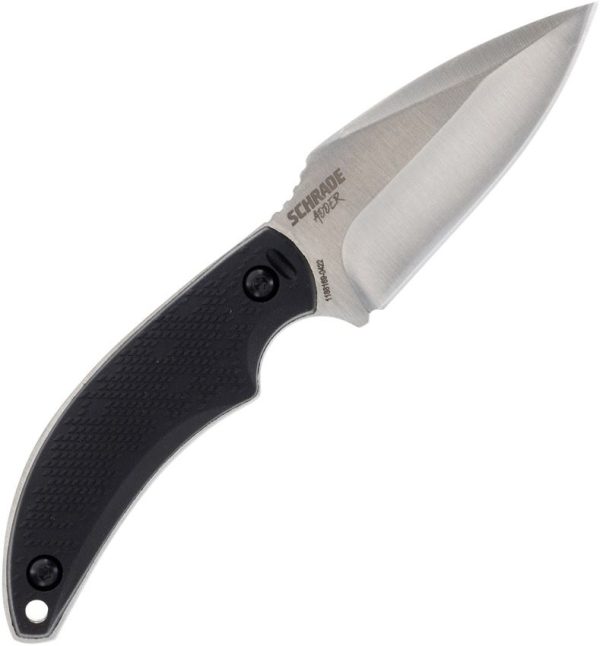 Schrade Adder Fixed Blade AUS-10A Satin