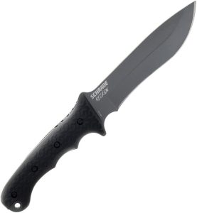 Schrade Reckon Fixed Blade Knife 6.5" AUS-8 Black Sheath