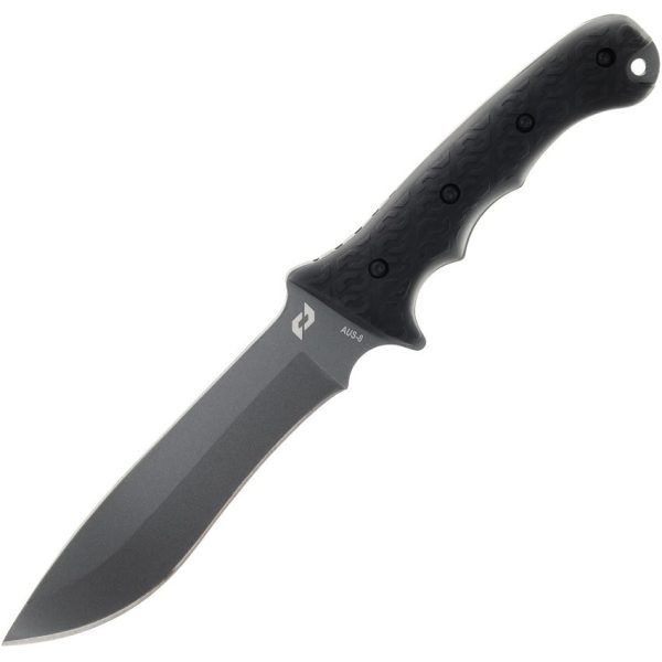 Schrade Reckon Fixed Blade Knife 6.5" AUS-8 Black Sheath