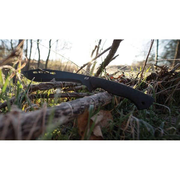 Schrade Decimate Kukri 13" Blade Black Oxide 3Cr13 w/ Sheath