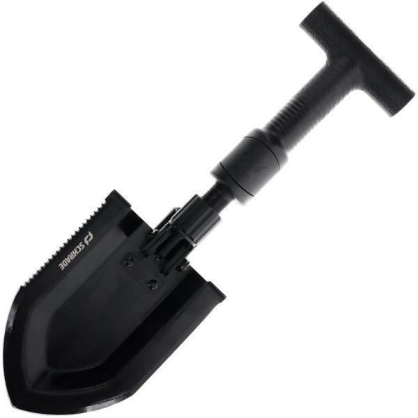 Schrade Pay Dirt Shovel 19.5" Extended Fixed Blade Black
