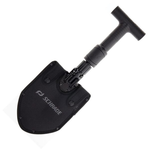 Schrade Pay Dirt Shovel 19.5" Extended Fixed Blade Black